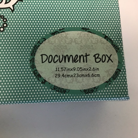 Creative Colors Document Storage Box - Picture 2 of 6